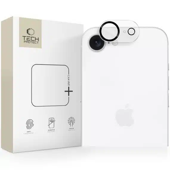 Tech-Protect Cam Fit+ Διαφανες Καλυμμα Καμερας Για Iphone 16e