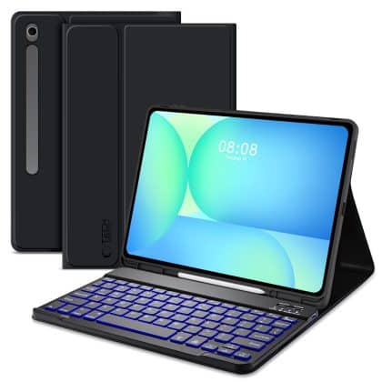 Tech-Protect Sc Pen με Πληκτρολογιο Galaxy Tab S10 Fe+ Plus 13.1 X620 / X626b Μαυρο