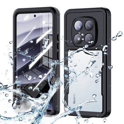 ShellBox - Αδιάβροχη θήκη IP68 - Xiaomi Redmi Note 14 Pro 5G / Poco X7 - Μαύρη