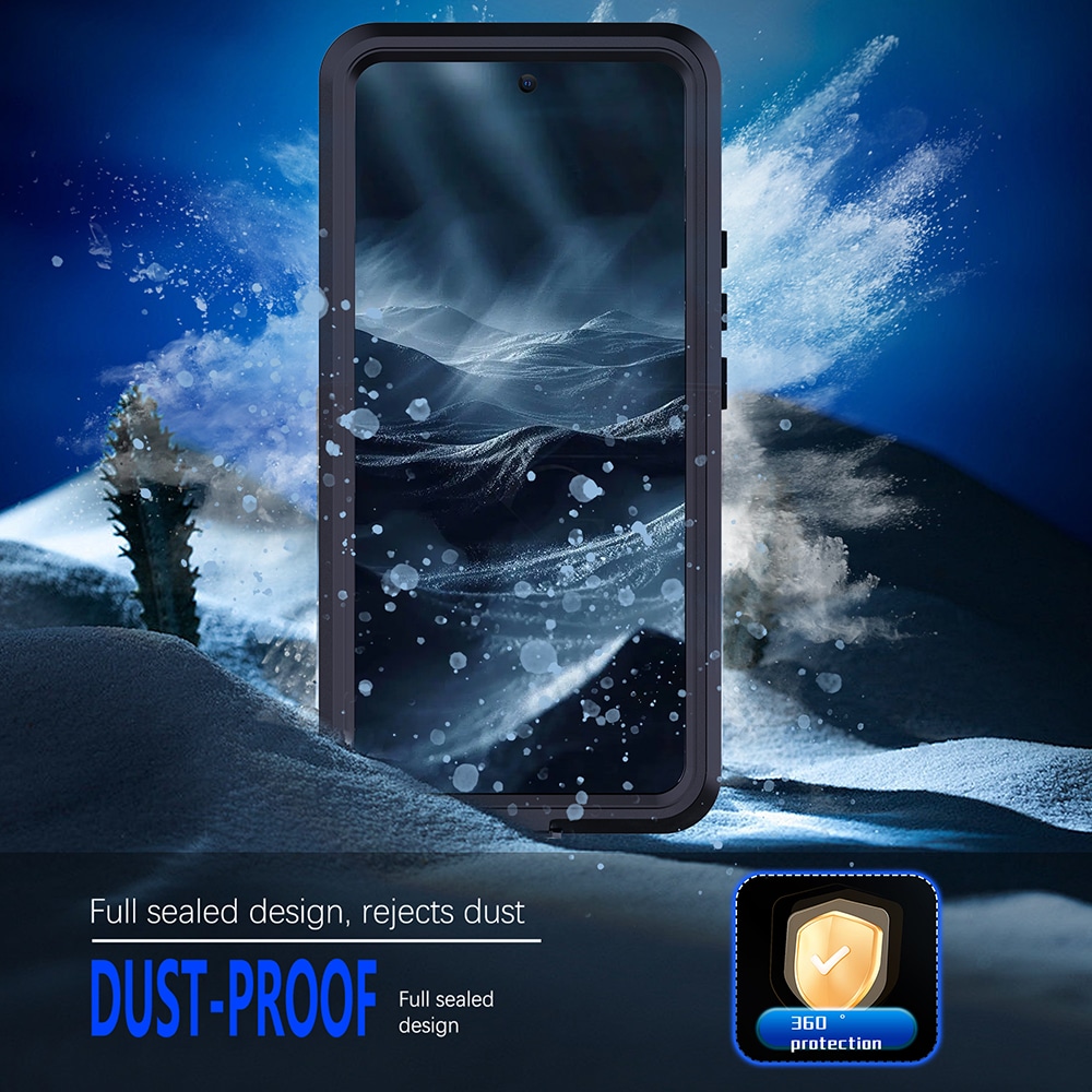 ShellBox - Αδιάβροχη θήκη IP68 - Xiaomi Redmi Note 14 Pro 5G / Poco X7 - Μαύρη - Image 4
