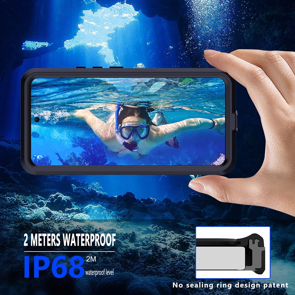 ShellBox - Αδιάβροχη θήκη IP68 - Xiaomi Redmi Note 14 Pro 5G / Poco X7 - Μαύρη - Image 3