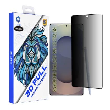 Lito - Πλήρης κάλυψη 3D - Samsung Galaxy S25 Ultra - Απόρρητο