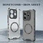 Techsuit HoneyComb Shield MagSafe - θήκη για Xiaomi Redmi Note 14 5G - Μαύρο - Image 3