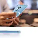 Techsuit Shockproof Clear Silicone MagSafe - θήκη για Apple iPhone 15 Pro Max - Διάφανο - Image 2