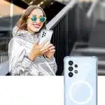 Techsuit Shockproof Clear Silicone MagSafe - θήκη για Samsung Galaxy S22+ 5G - Διάφανο - Image 4