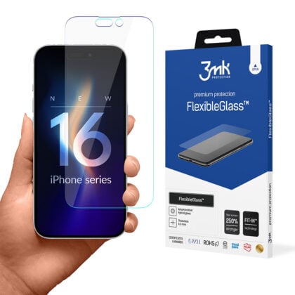 Υβριδικό γυαλί 3MK FlexibleGlass για Apple iPhone 16 Pro