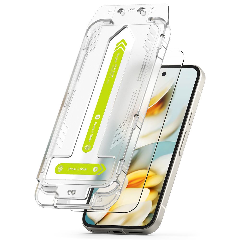 Ringke Easy Slide 2-Pack Απο Σκληρο Γυαλι Google Pixel 9a Διαφανες - Image 2