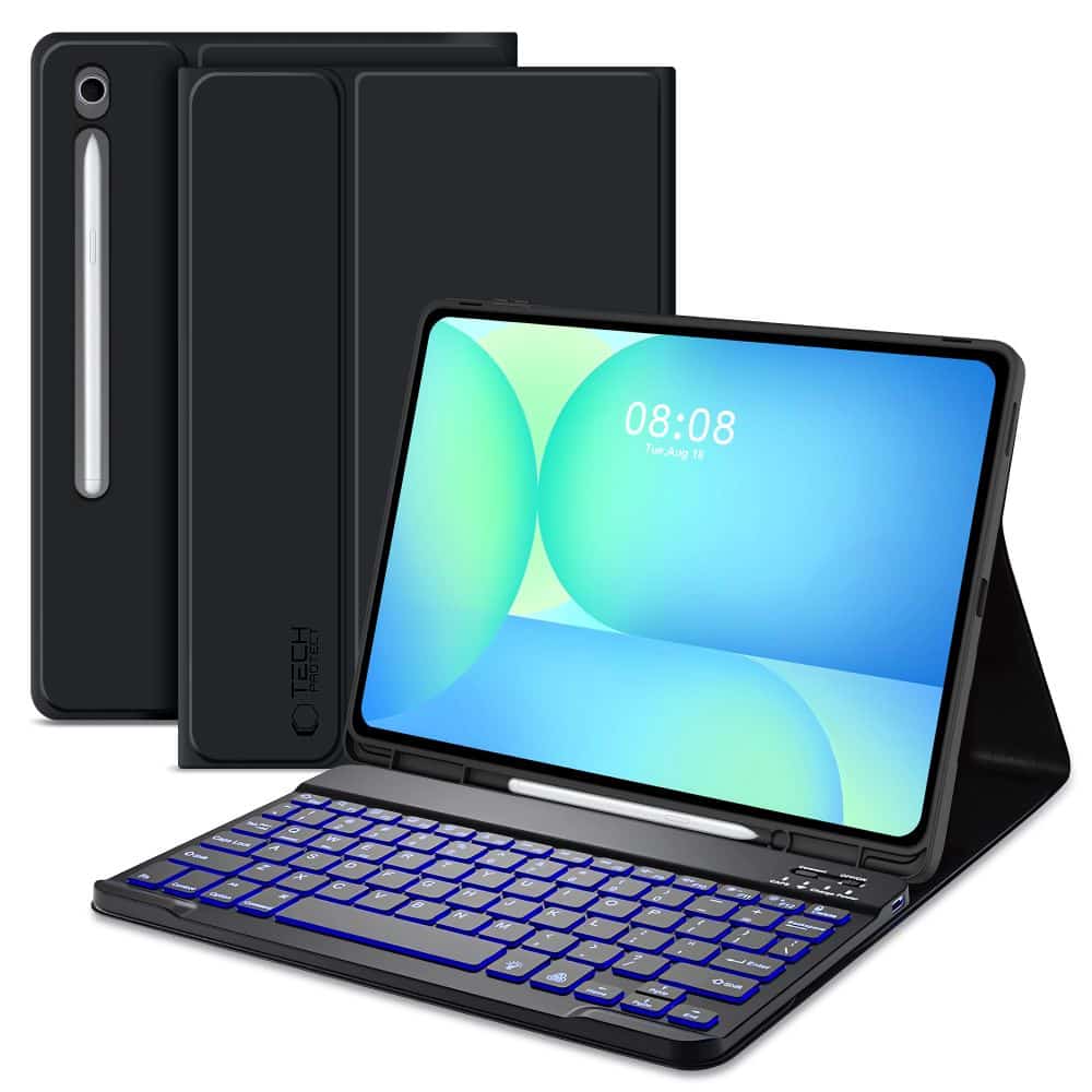 Tech-Protect Sc Pen με Πληκτρολογιο Galaxy Tab S10 Fe+ Plus 13.1 X620 / X626b Μαυρο - Image 2