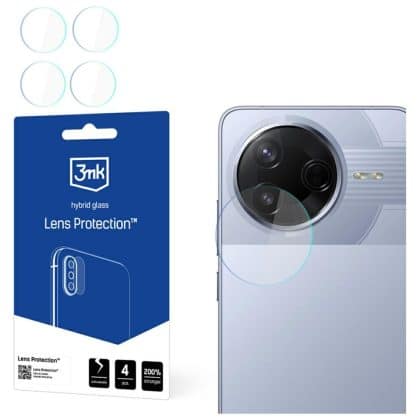 Προστασία φακού κάμερας 3MK για Xiaomi Poco F7 Pro 4szt