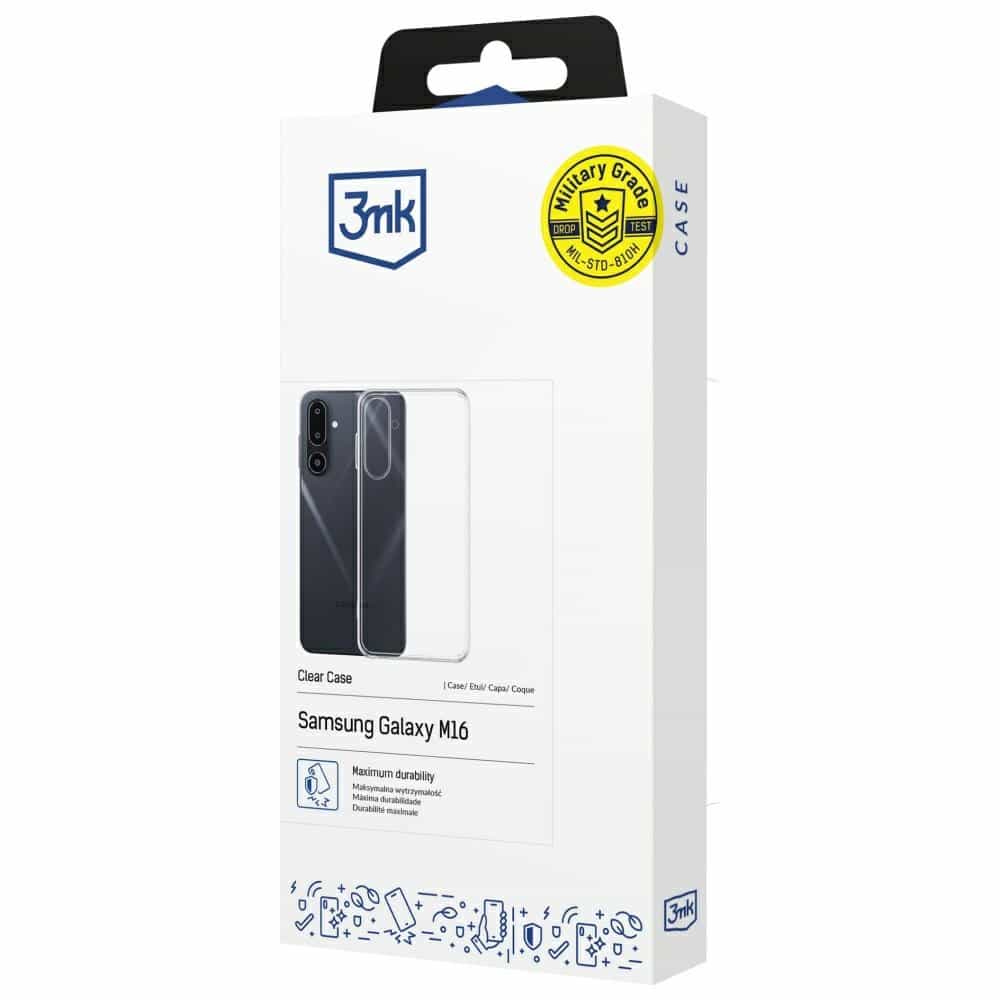 3MK Clear Case - θήκη για Samsung Galaxy M16 - Διάφανο - Image 9