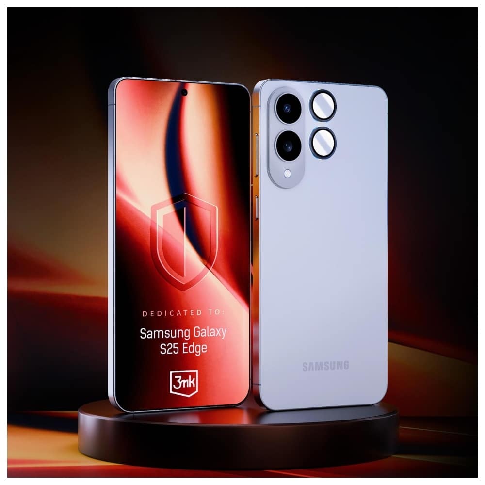 Προστασία φακών 3MK Pro για Samsung Galaxy S25 Edge Μαύρο 1 τεμάχιο - Image 8