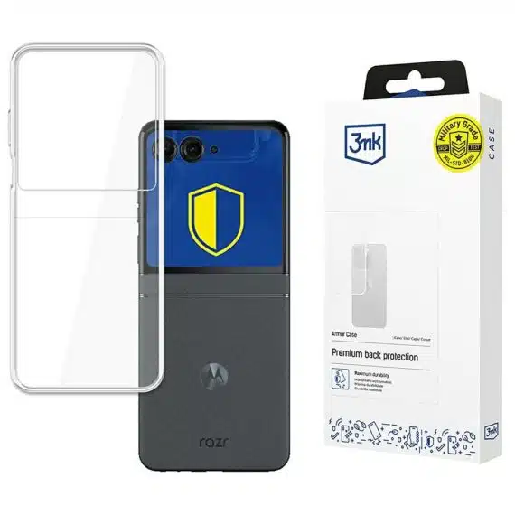 3MK Clear Case - θήκη για Motorola Razr 50 - Διάφανο