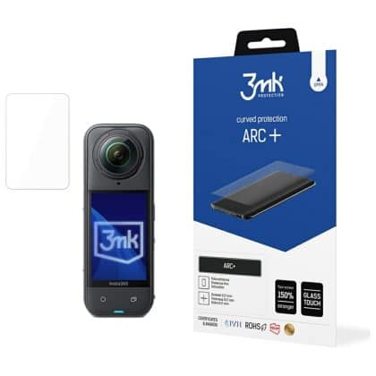 Μεμβράνη 3MK ARC+ Πλήρης οθόνη για Insta360 X5
