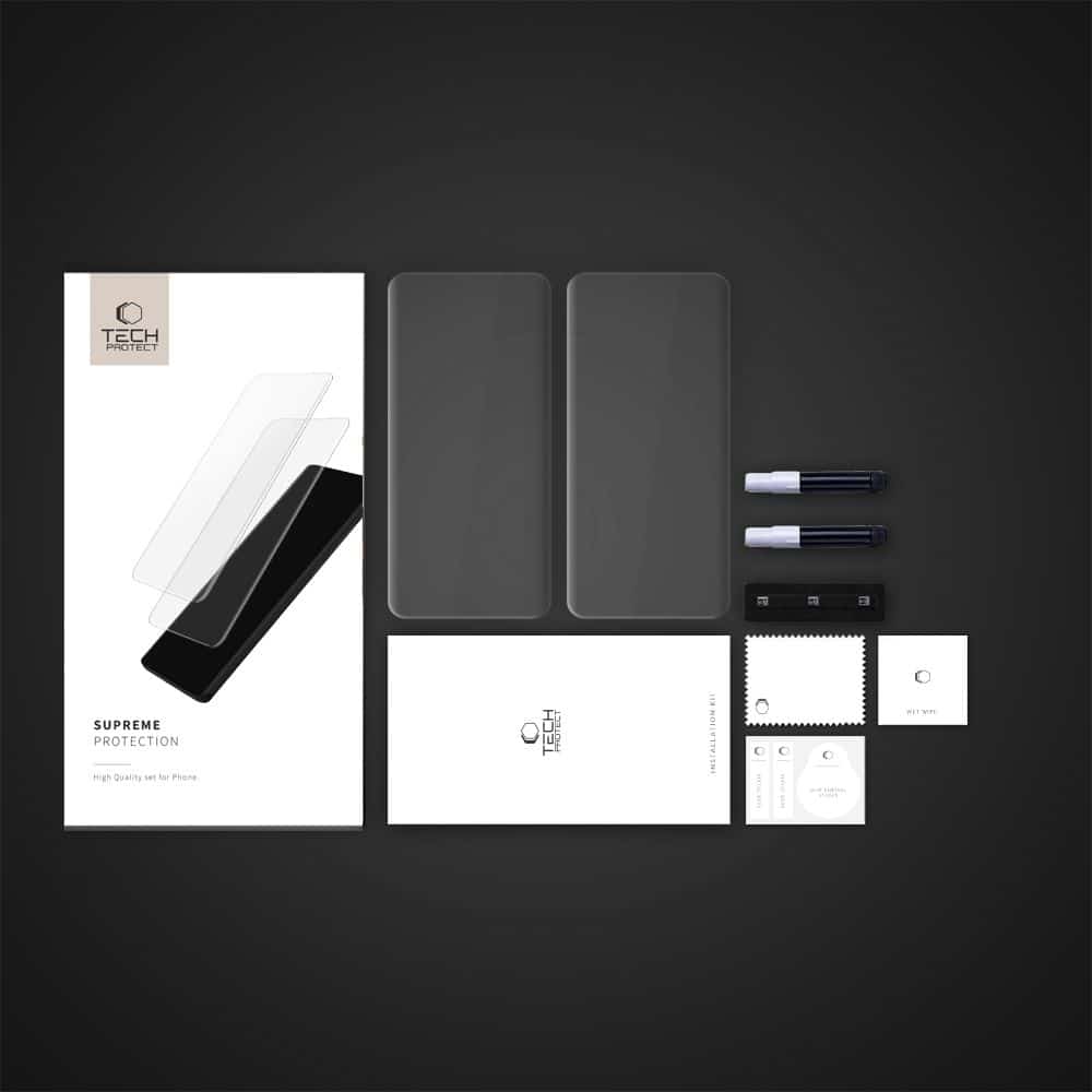 Σκληρυμένο Γυαλί Tech-Protect Uv+ 2 Τεμάχια Για Xiaomi Redmi Note 14 Pro 4g / 5g / 14 Pro+ Plus 5g / Poco X7 5g Διαφανες - Image 4