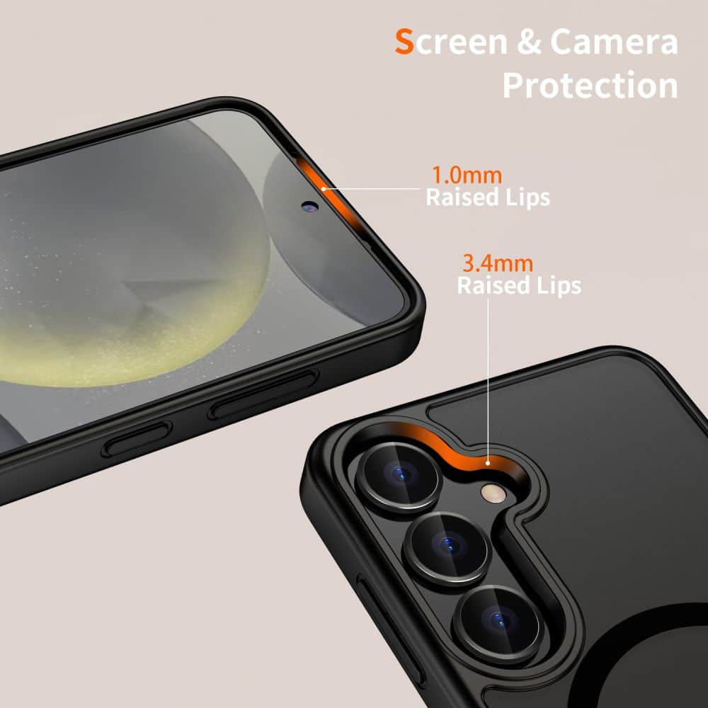 TECH-PROTECT MAGMAT - θήκη για Samsung Galaxy S25 - Μαύρο - Image 3