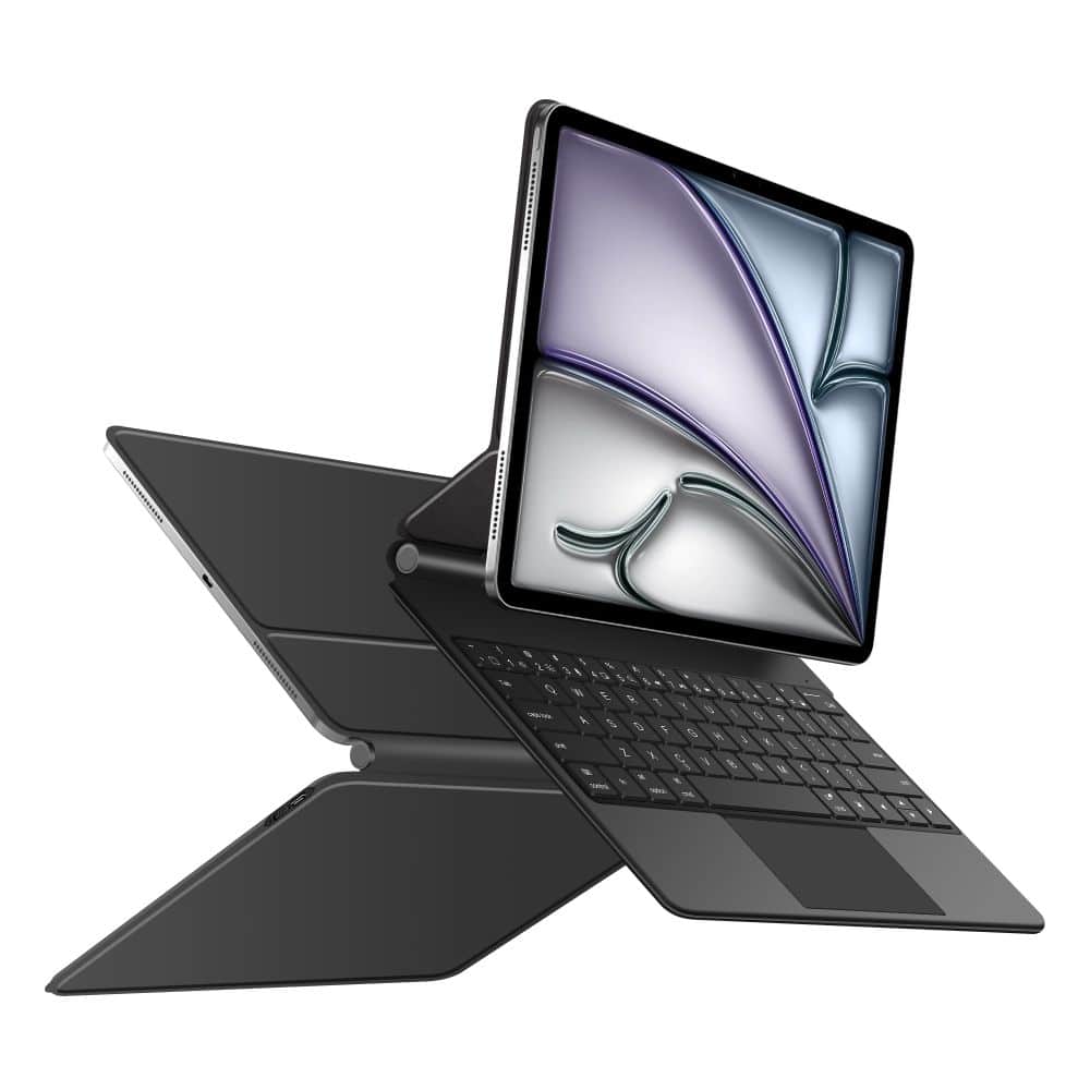 Tech-Protect Μαγνητικη Θηκη Smart Case + Πληκτρολογιο iPad Pro 12.9” 4 / 5 / 6 / 2020-2022 / Air 13” 1 / 2 / 2024-2025 Μαυρο - Image 3