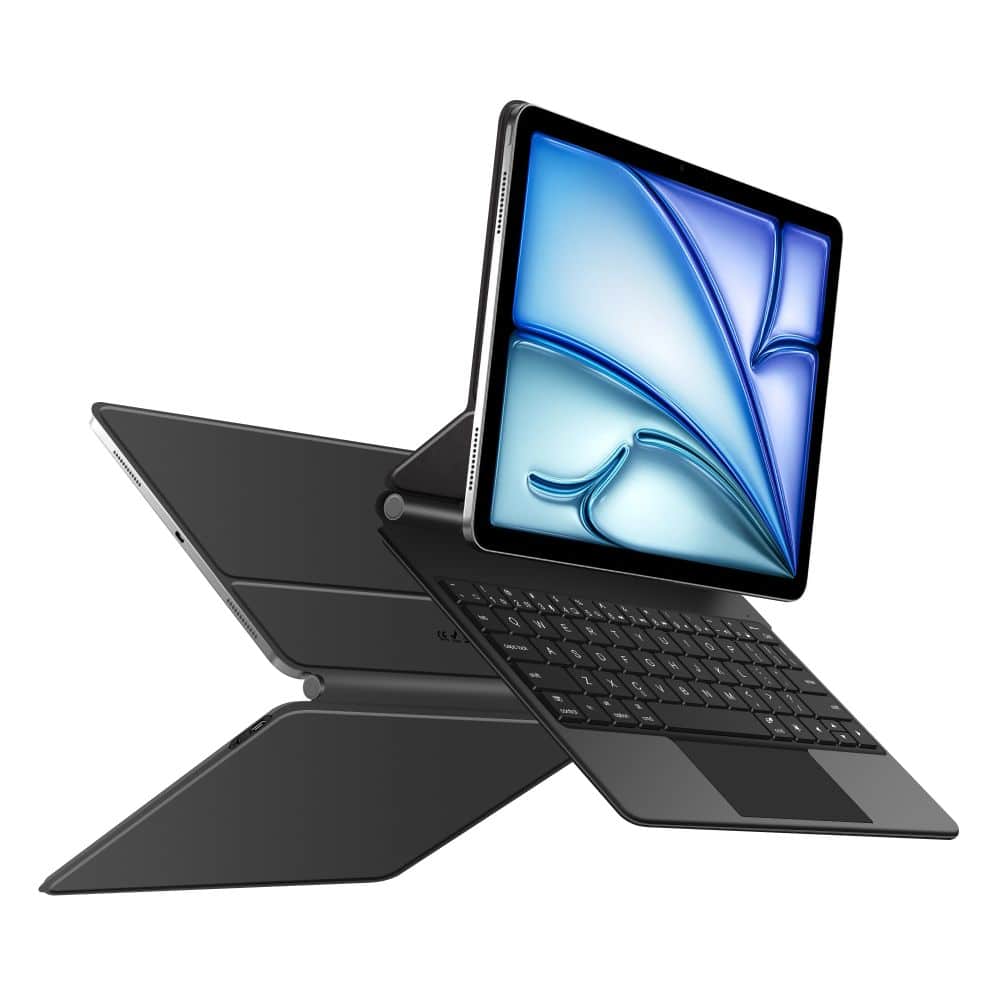 Tech-Protect Μαγνητικη Θηκη Smart Case + Πληκτρολογιο Για iPad Air 10.9” 4 / 5 / 2020-2022 / 11” 6 / 7 / 2024-2025 Μαυρη - Image 3