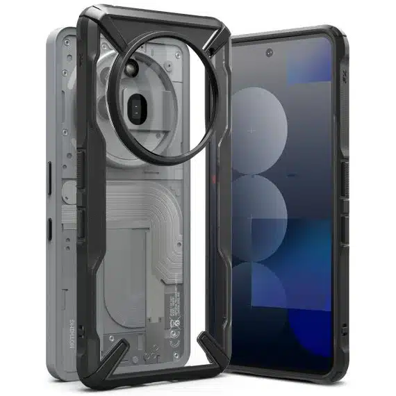 Ringke Fusion X - θήκη για Nothing Phone (3a) Pro - Μαύρο