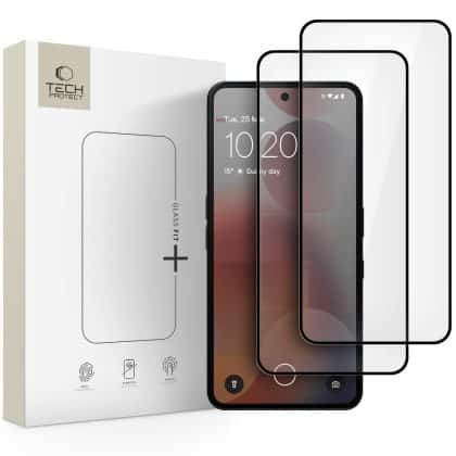 Tech-Protect Glass Fit+ 2-Pack Nothing Phone 3a / 3a Pro Μαυρο