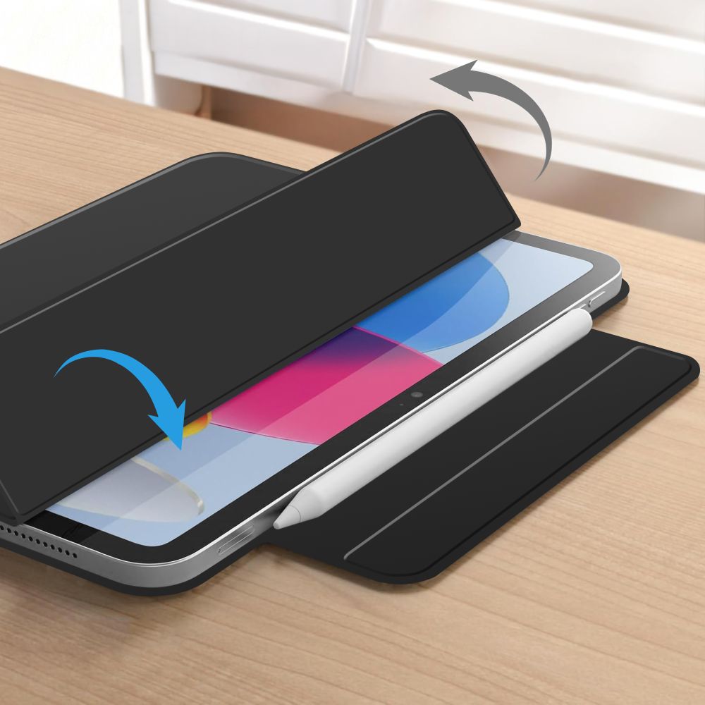 Tech-protect μαγνητική θήκη smart case για iPad 10,9" 10 / 2022 / 11" 11 / 2025 μαύρη. - Image 4