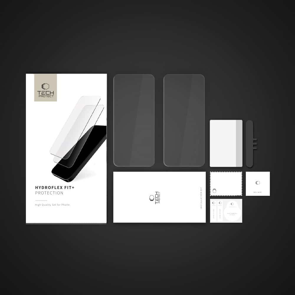 Προστασία Οθόνης Hydroflex Fit+ Tech-Protect 2 Τεμαχίων Για Xiaomi Redmi Note 14 Pro 5g / 14 Pro+ Plus 5g / Poco X7 5g, Διαφανη - Image 4