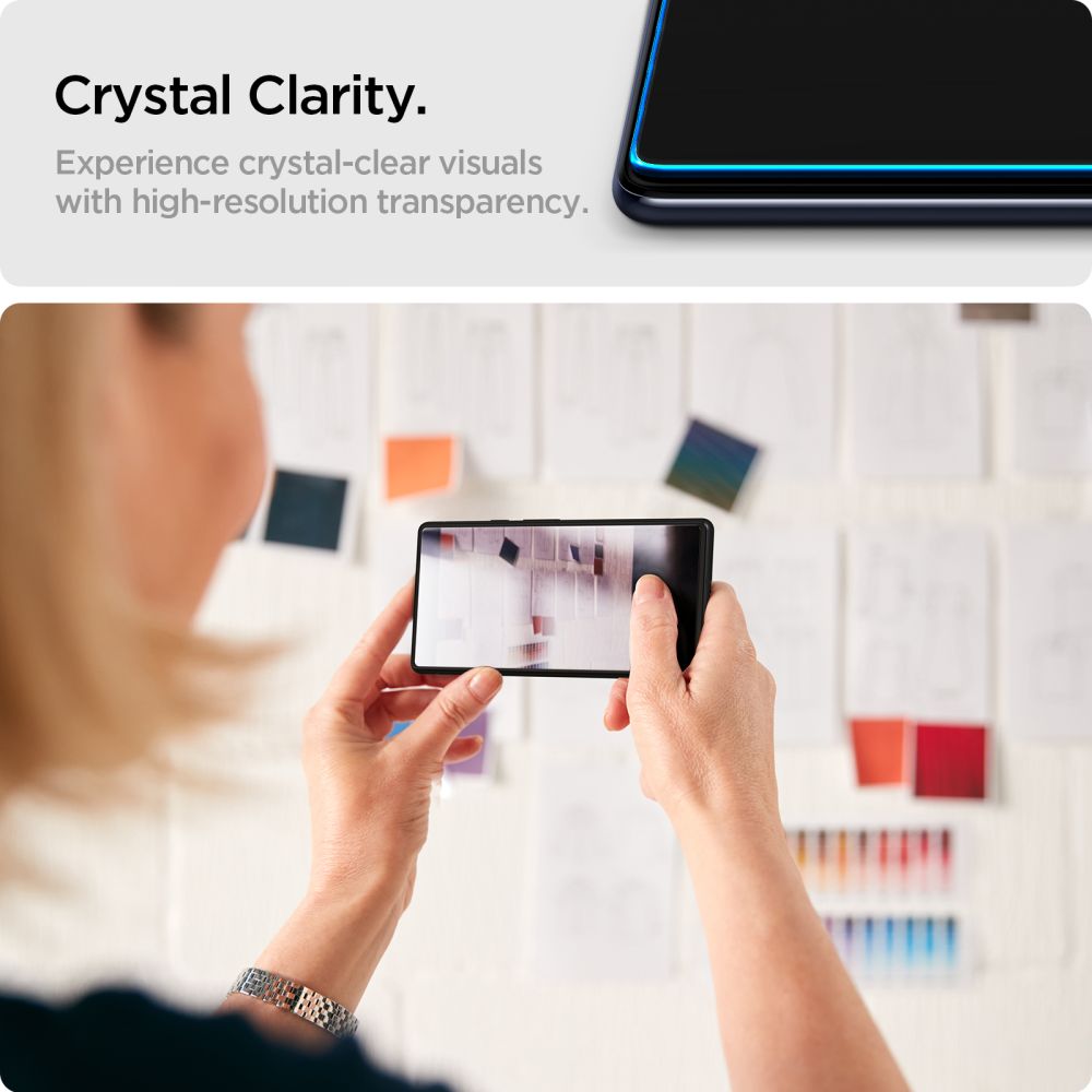 Προστασία Οθόνης Spigen Glass.tr Slim Από Σκληρυμένο Γυαλί, Συσκευασία 2 Τεμαχίων Για Galaxy Xcover 7 / 7 Pro, Διαφανής - Image 7