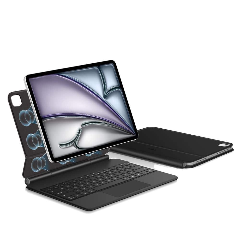 Tech-Protect Μαγνητικη Θηκη Smart Case + Πληκτρολογιο iPad Pro 12.9” 4 / 5 / 6 / 2020-2022 / Air 13” 1 / 2 / 2024-2025 Μαυρο - Image 4