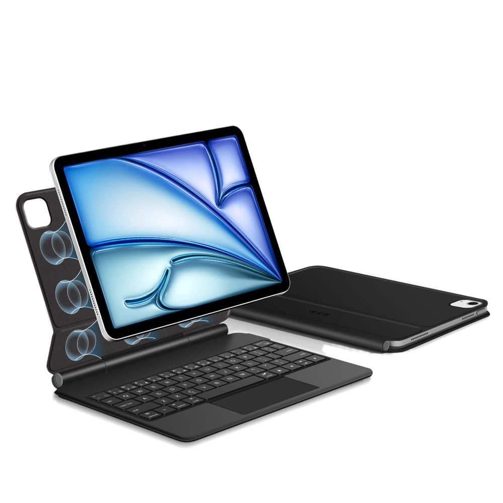 Tech-Protect Μαγνητικη Θηκη Smart Case + Πληκτρολογιο Για iPad Air 10.9” 4 / 5 / 2020-2022 / 11” 6 / 7 / 2024-2025 Μαυρη - Image 4