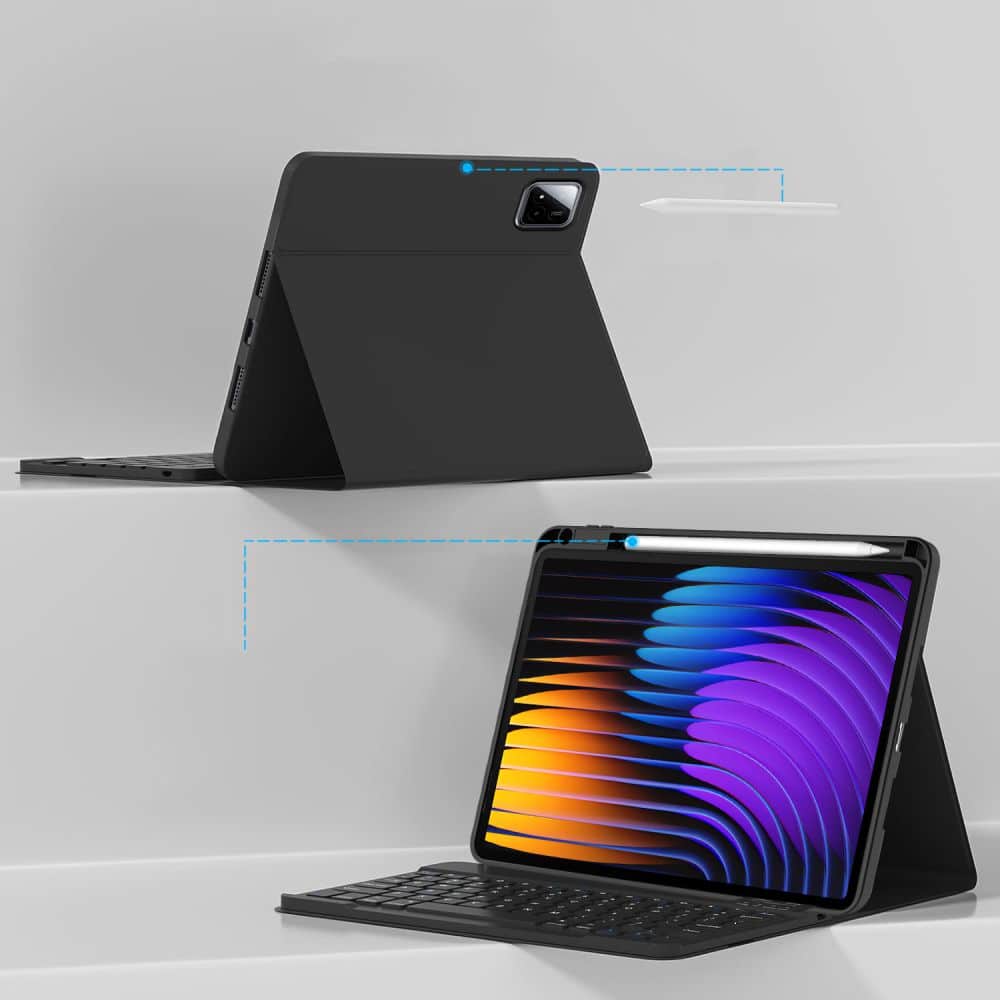 Tech-Protect Sc Pen με Πληκτρολογιο Xiaomi Pad 7 / 7 Pro Μαυρο - Image 4