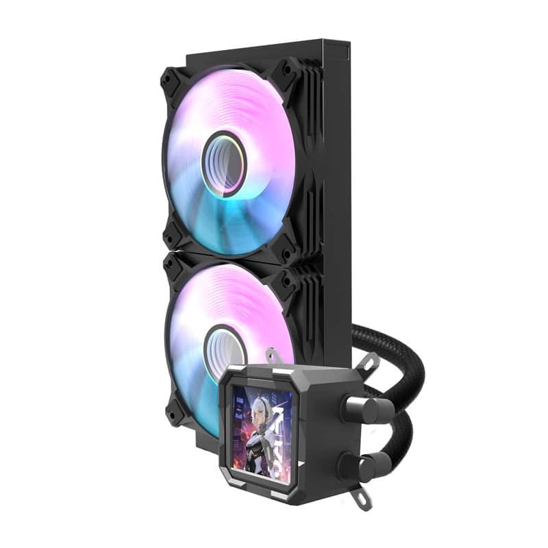 Ψυγείο νερού CPU Darkflash DV240S (μαύρο) - Image 2