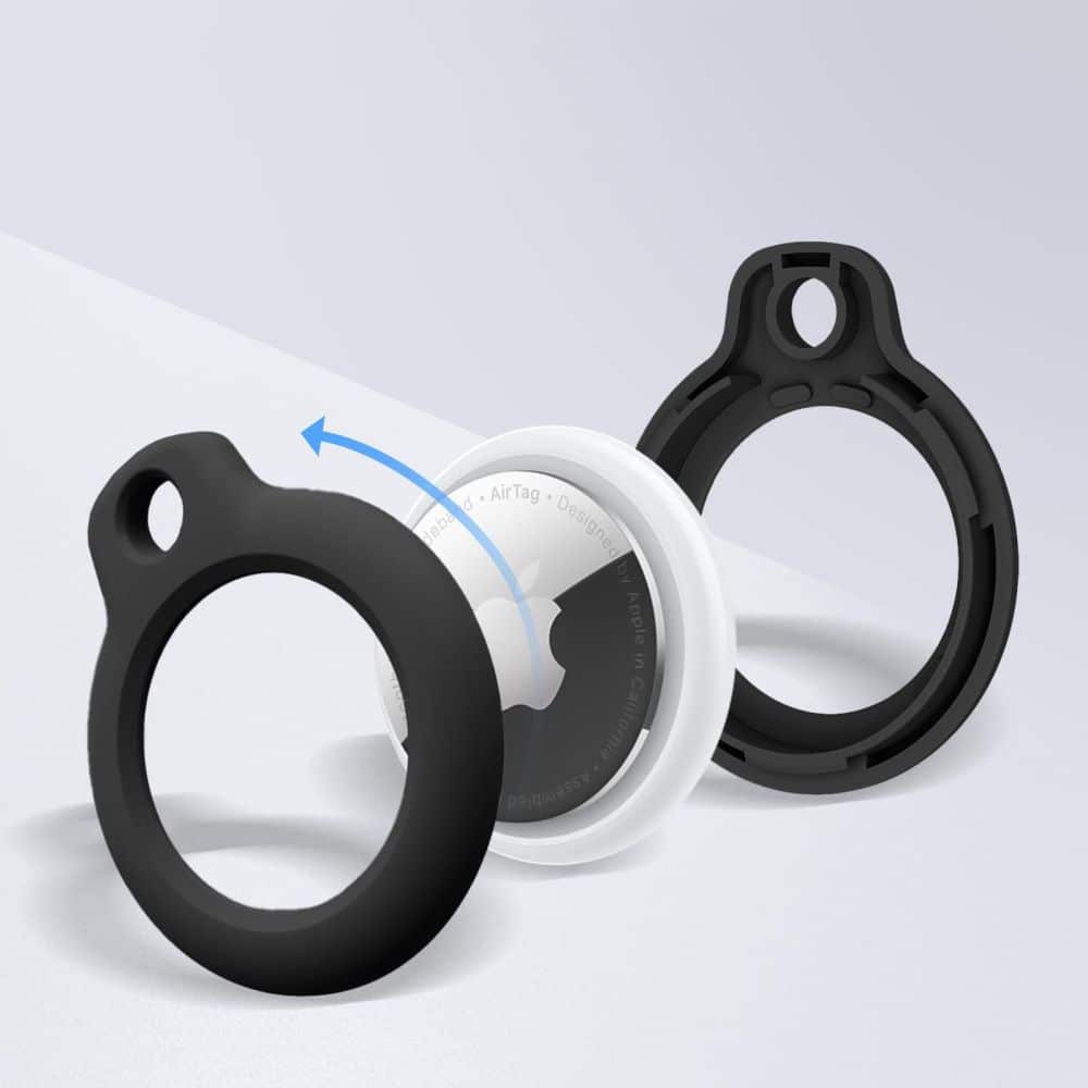 Tech-Protect Rough 2 Τεμαχιων Αεροταινιας Μηλου Μαυρη - Image 5