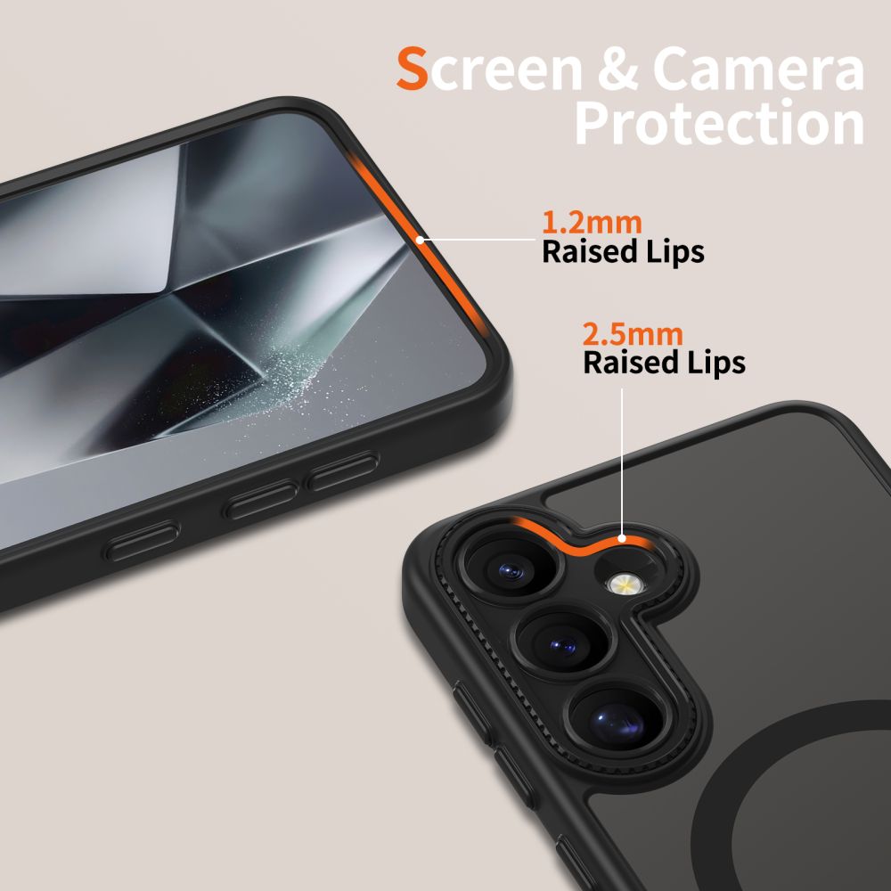 TECH-PROTECT MAGCAM - θήκη για Samsung Galaxy S25 - Μαύρο - Image 4