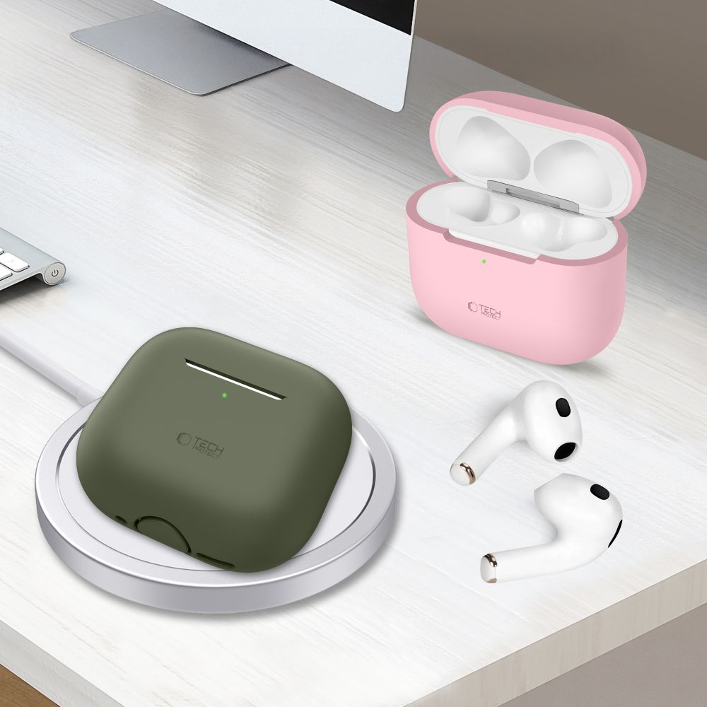 TECH-PROTECT ΑΕΡΟΣΚΑΦΕΣ ΣΙΛΙΚΟΝΗΣ APPLE 4 CAFE LATTE - Image 4