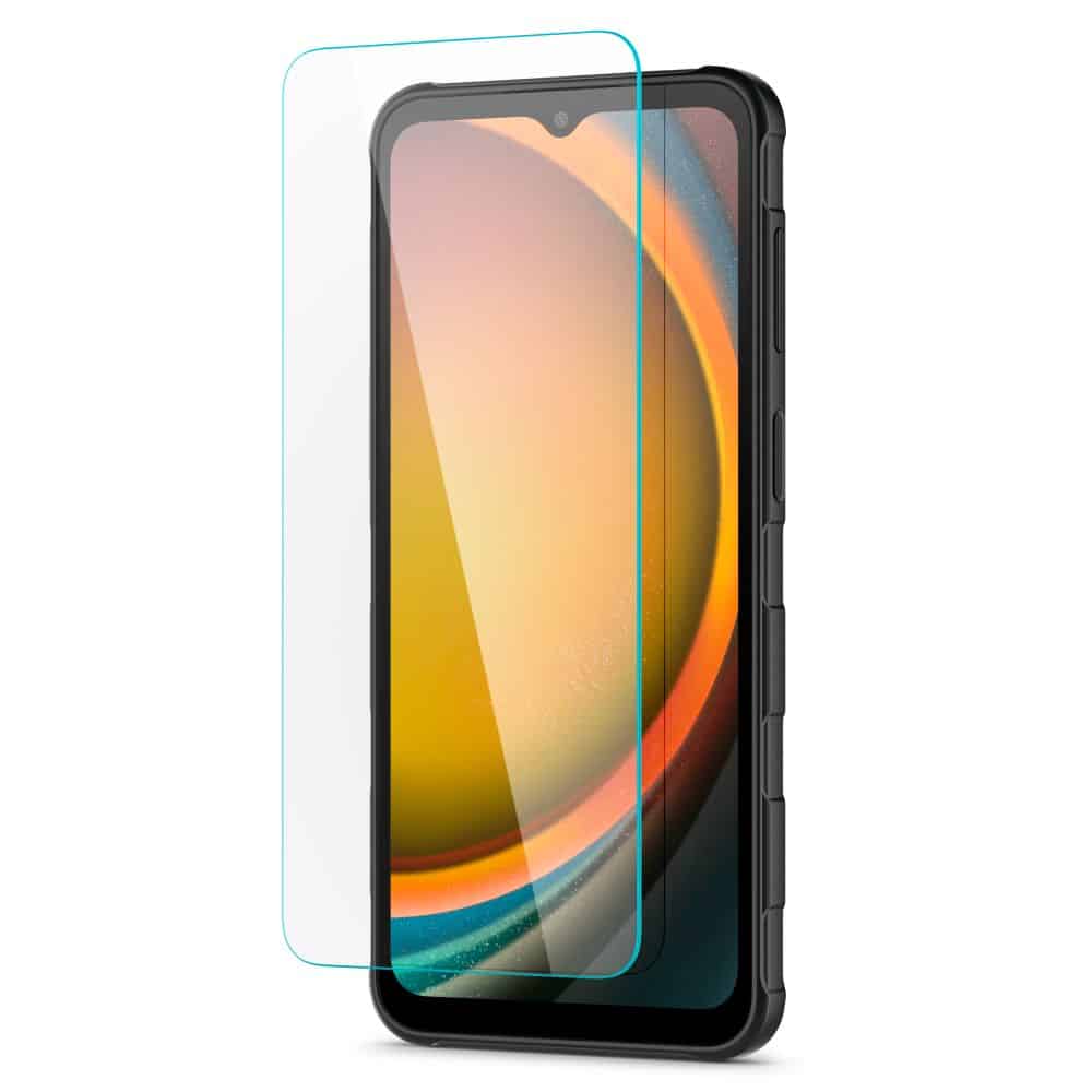 Προστασία Οθόνης Spigen Glass.tr Slim Από Σκληρυμένο Γυαλί, Συσκευασία 2 Τεμαχίων Για Galaxy Xcover 7 / 7 Pro, Διαφανής - Image 2