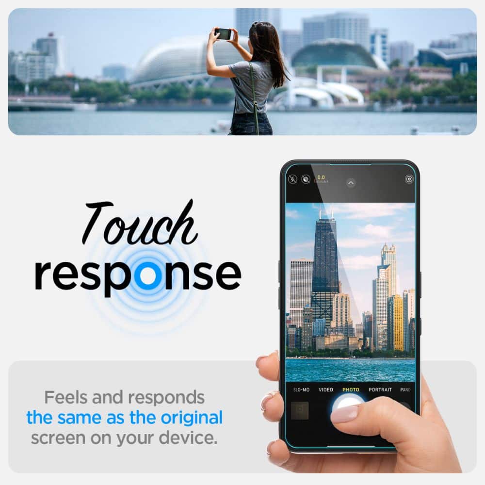 Σκληρυμένο Γυαλί Spigen Glas.tr "ez Fit" Nothing Phone 3a / 3a Pro Διαφανες - Image 5