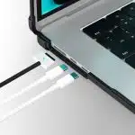 Tech-Protect Smartshell Pro Macbook Air 15 M2 / M3 / M4 / 2023-2025 Μαυρο/διαφανες - Image 7