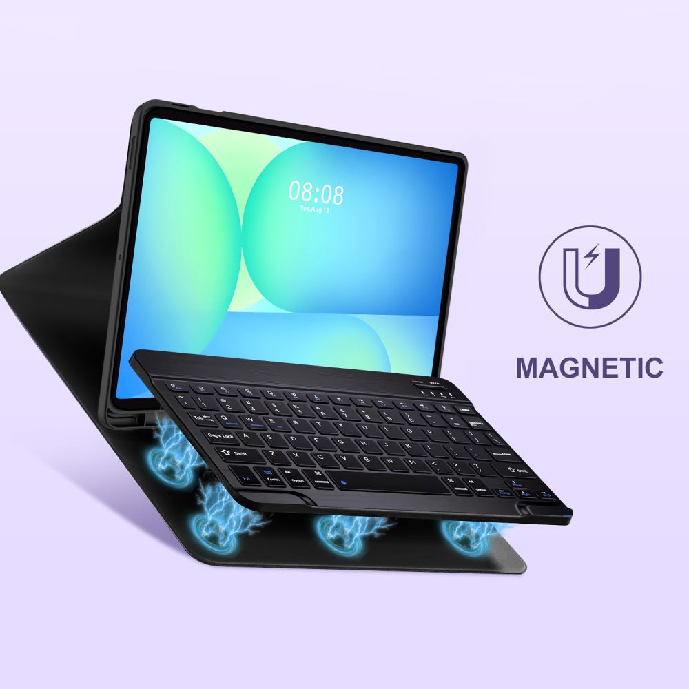 Tech-Protect Sc Pen με Πληκτρολογιο Galaxy Tab S10 Fe+ Plus 13.1 X620 / X626b Μαυρο - Image 7