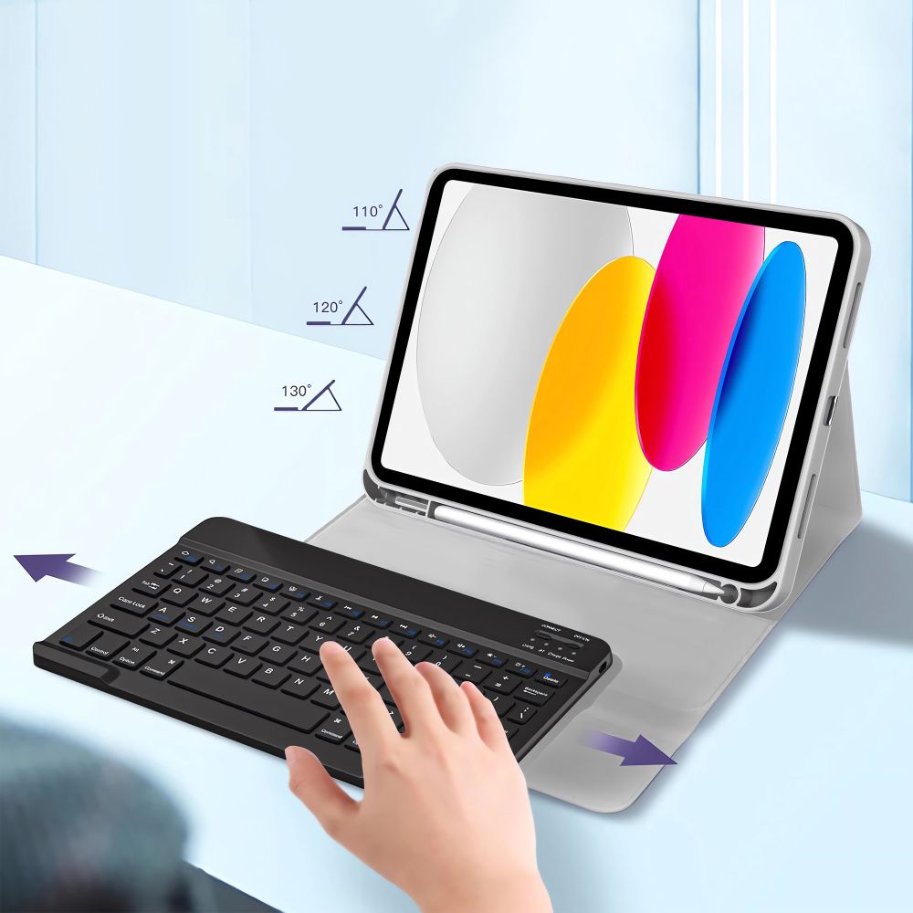 Tech-Protect Sc Pen με Πληκτρολογιο iPad 10.9” 10 / 2022 / 11” 11 / 2025 Γκρι - Image 7