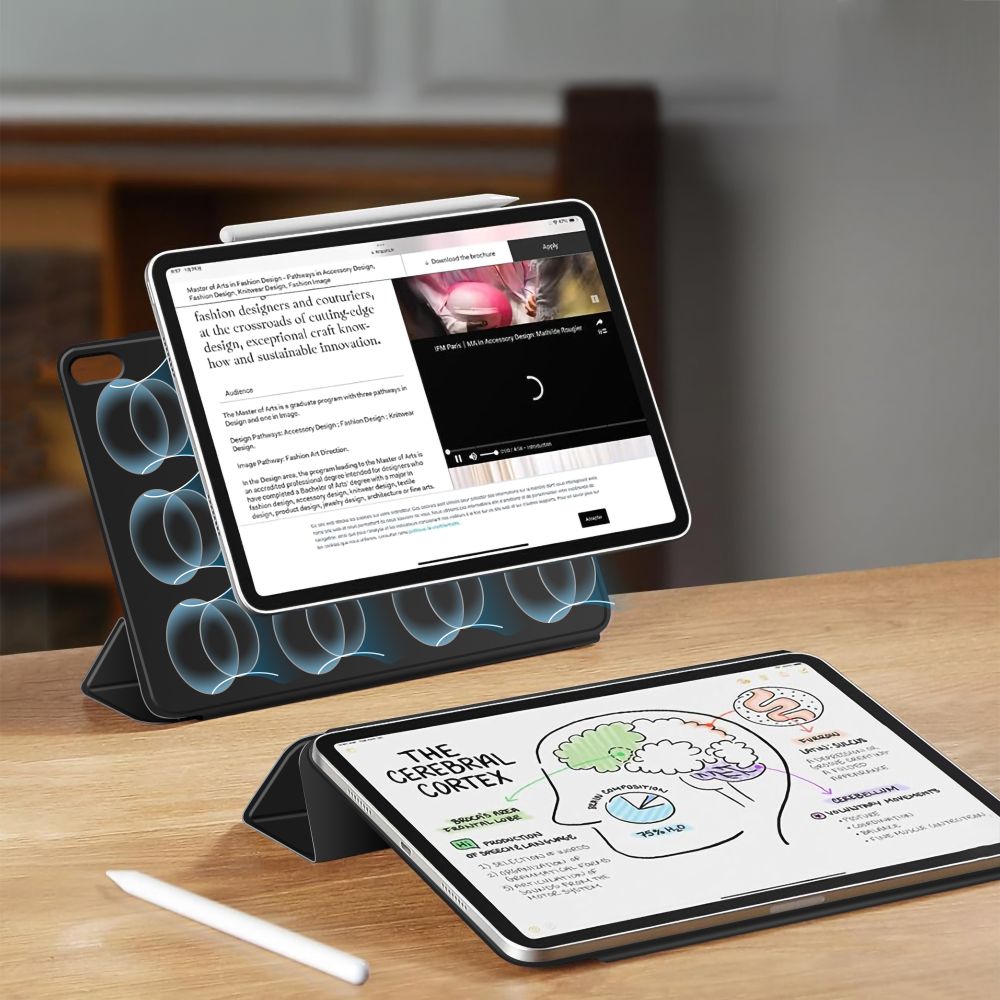 Tech-protect μαγνητική θήκη smart case για iPad 10,9" 10 / 2022 / 11" 11 / 2025 μαύρη. - Image 8