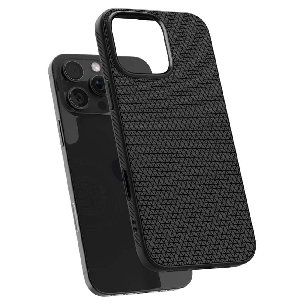 Spigen Liquid Air - θήκη για Apple iPhone 16 Pro Max - Μαύρο - Image 9