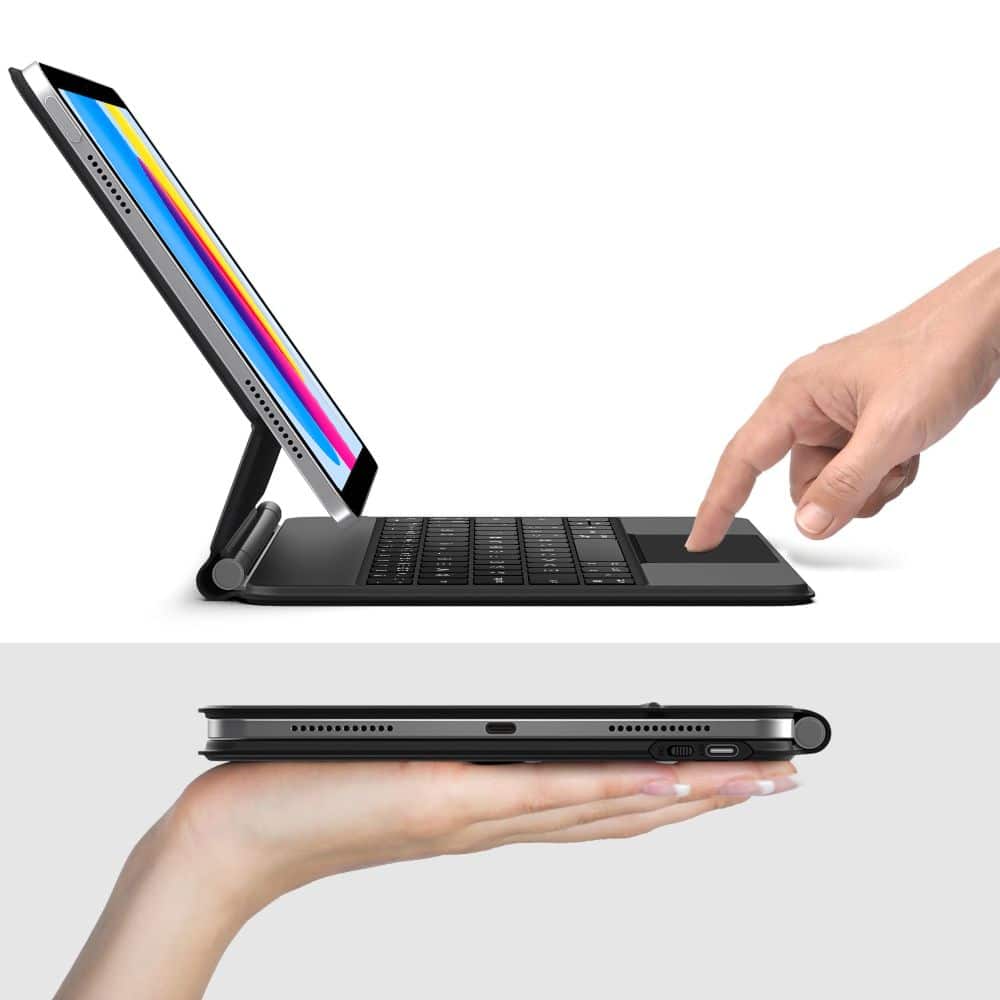 Tech-Protect Μαγνητικη Θηκη Smart Case + Πληκτρολογιο Για iPad 10.9” 10 / 2022 / 11” 11 / 2025 Μαυρο - Image 9