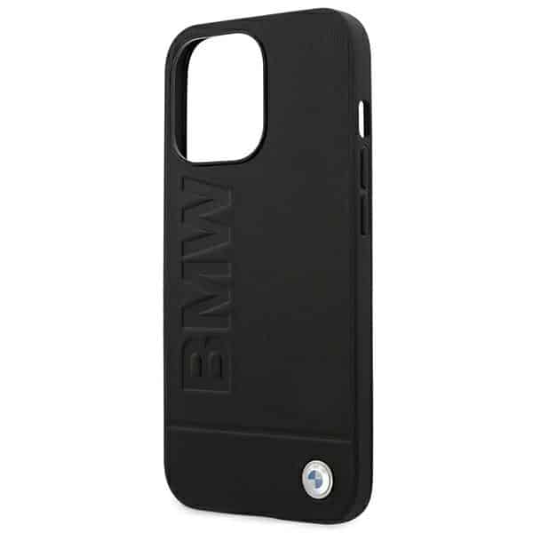 BMW Leather Stamp - θήκη για Apple iPhone 14 Pro - Μαύρο - Image 6