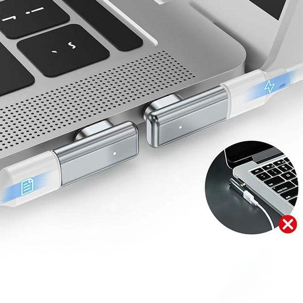 Μαγνητικός προσαρμογέας Beline USB-C ασημί DAC BLNAM01 - Image 4