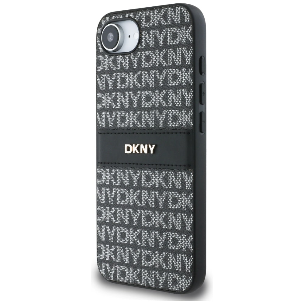 DKNY Repeat Texture Pattern - θήκη για Apple iPhone 16e - Μαύρο - Image 2