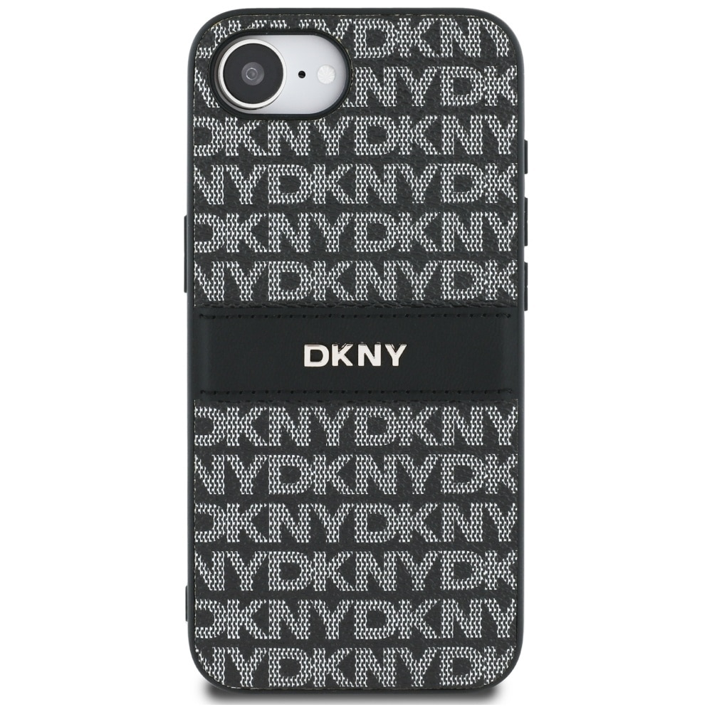 DKNY Repeat Texture Pattern - θήκη για Apple iPhone 16e - Μαύρο - Image 3