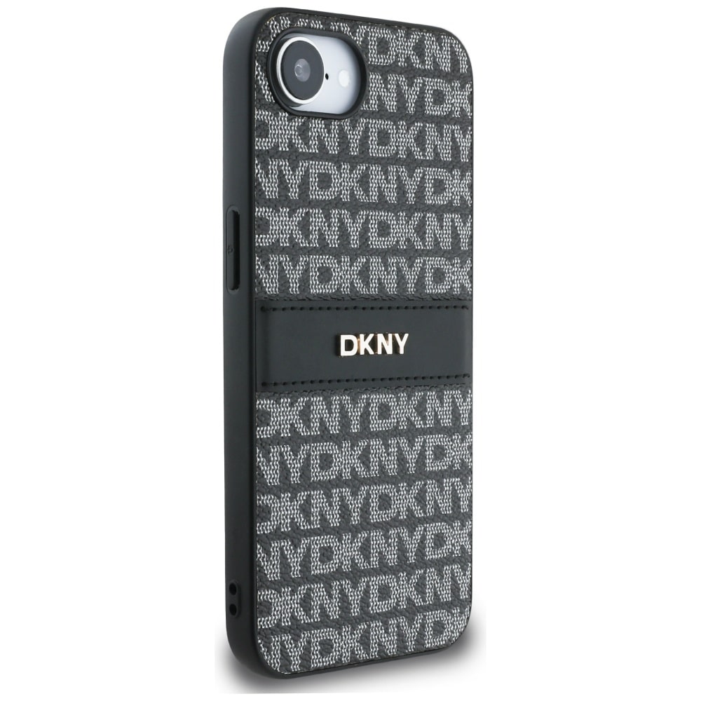 DKNY Repeat Texture Pattern - θήκη για Apple iPhone 16e - Μαύρο - Image 4