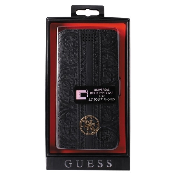 Guess GUBKXLHEBK Universal XL 5.2 - Μαύρο βιβλίο 5.7" 4G Heritage - Image 4