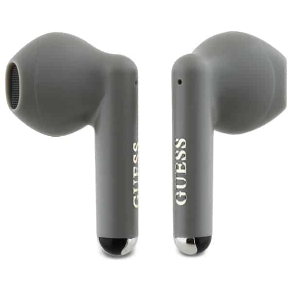 Ακουστικά Bluetooth Guess GUTWSJ14ESGE TWS + βάση σύνδεσης μπεζ με τυπωμένο κλασικό λογότυπο - Image 2