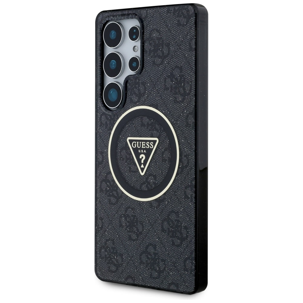 Guess Glitter Triangle - θήκη για Samsung Galaxy S25 Ultra - Μαύρο - Image 2