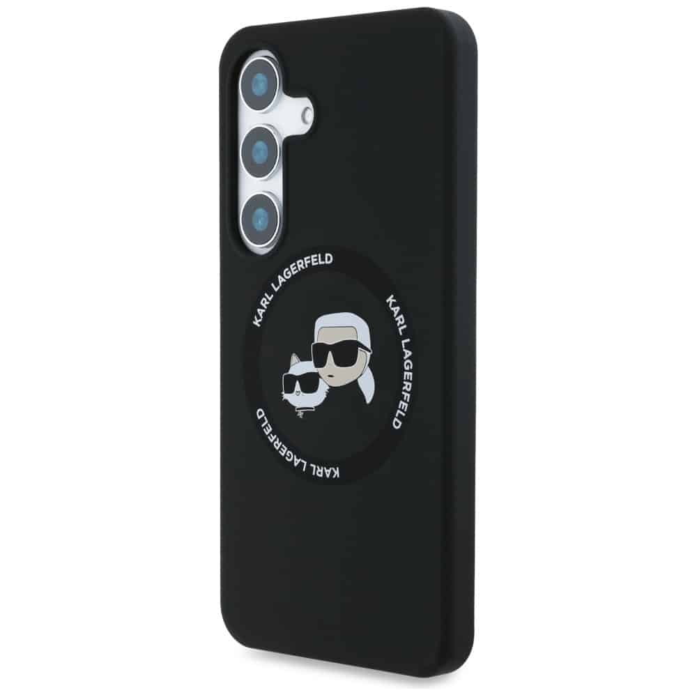 Karl Lagerfeld Silicone - θήκη για Samsung Galaxy S25+ - Μαύρο - Image 2